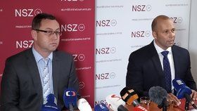 Nejvyšší státní zástupce Pavel Zeman (vlevo) obnovil stíhání premiéra Andreje Babiše v kauze Čapí hnízdo.