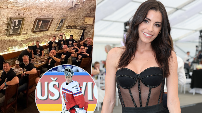 Gólman Ondřej Pavelec a miss Tereza Budková mají holčičku.