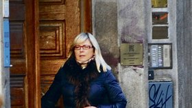 Pavla Topolánková se u s vé advokátky v pražské Ječné ulici zdržela jen asi 10 minut