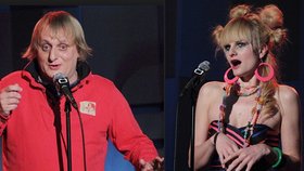 Lukáš Pavlásek s Ivou Pazderkovou spolu účinkují ve stand up comedy show Blondýni aneb možná přijde i brunet.