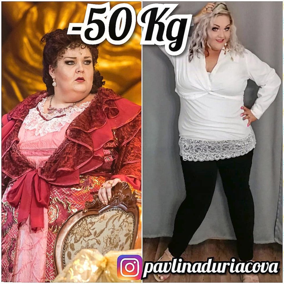 Pavlína Ďuriačová zhubla už přes 50 kilo!