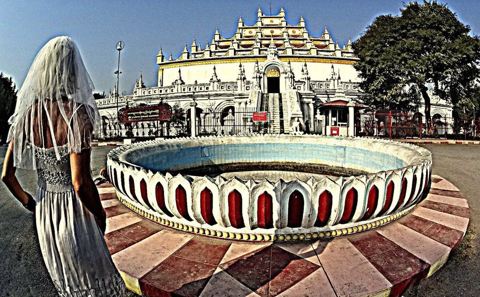 Nevěsta na útěku Pavlína Melicharová cestuje po světě: Myanmar, Mandalaj.