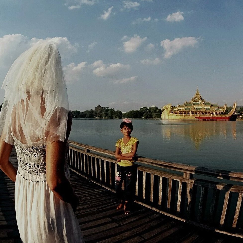 Nevěsta na útěku Pavlína Melicharová cestuje po světě: Myanmar, Rangún.