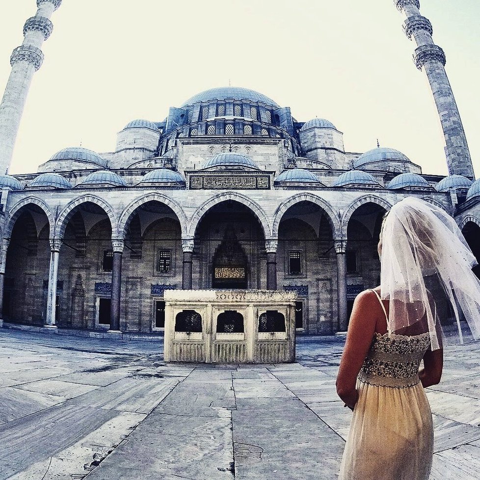 Nevěsta na útěku Pavlína Melicharová cestuje po světě: Turecko, Istanbul.