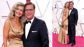 Pavlína Pořízková a její nový partner, scenárista Aaron Sorkin