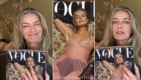 Neretušovaná Pavlína Pořízková na obálce Vogue