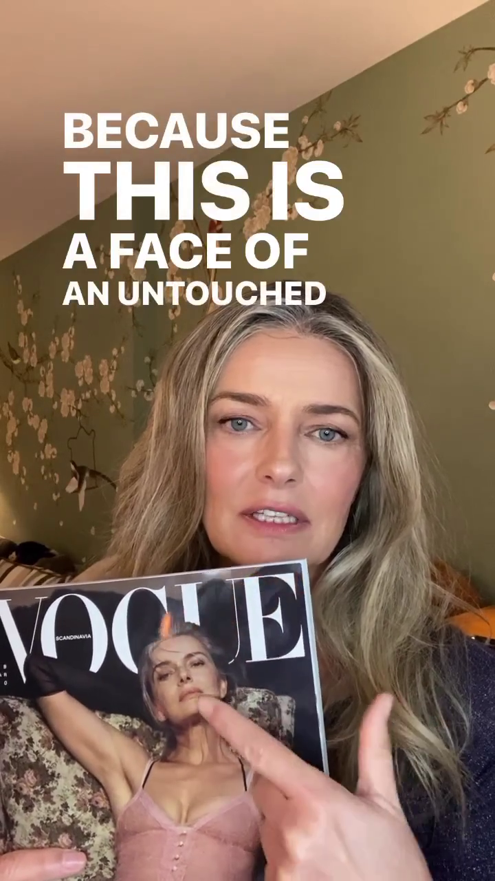 Neretušovaná Pavlína Pořízková na obálce Vogue