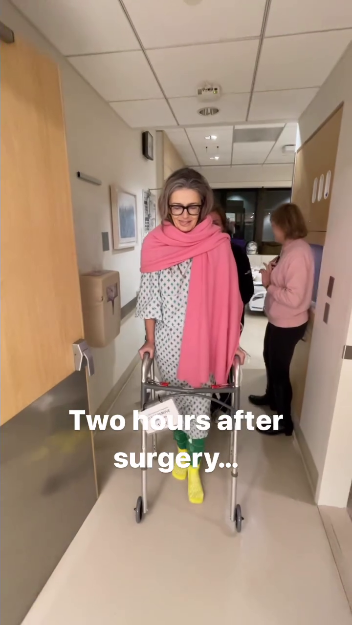 Pavlína Pořízková po operaci obou kyčlí