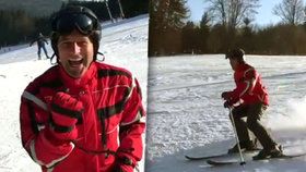 Pavol Habera je nadšený, že si mohl po pěti letech zajezdit na lyžích.