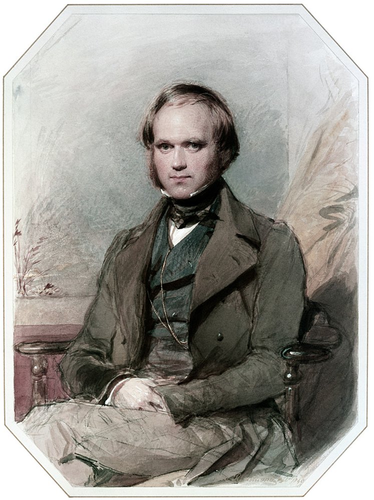 Mladý Charles Darwin