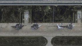 Operace Pavučina: před a po zničení ruských letounů