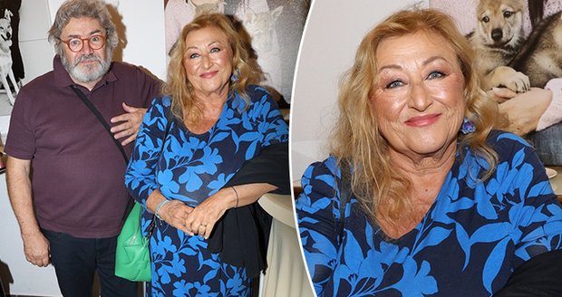 Halina Pawlowská s Karlem