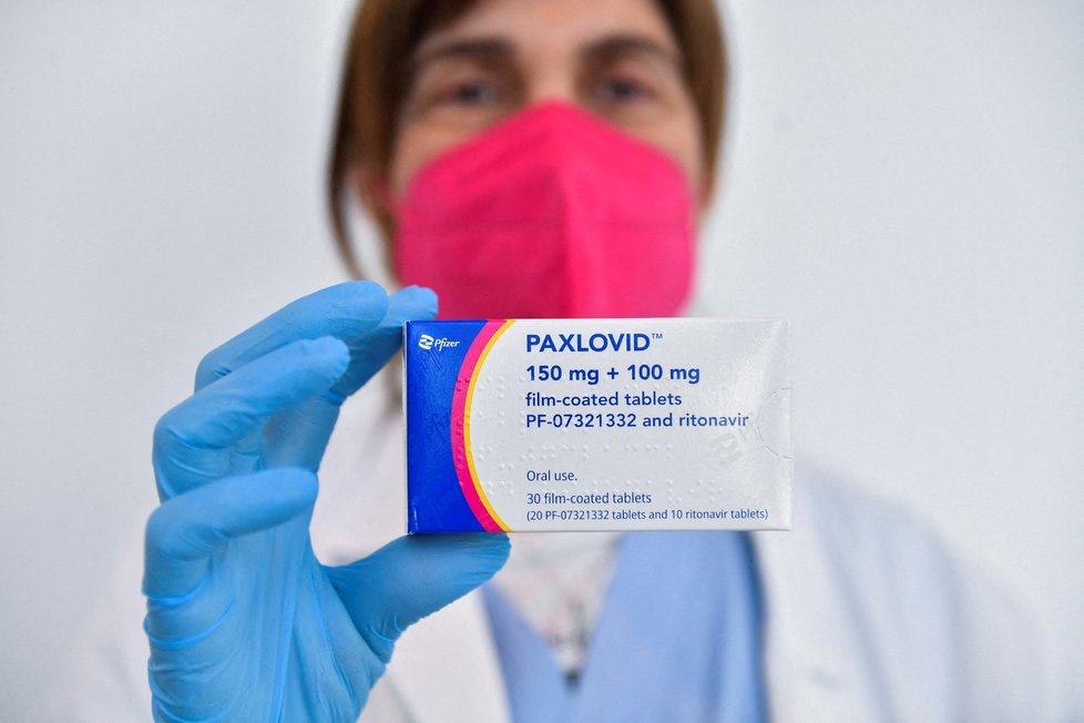 Lék paxlovid. Lék paxlovid.