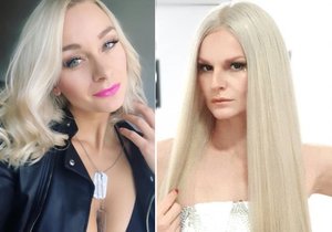 Které dámě studená blond sluší víc, Mottlové nebo Pazderkové?