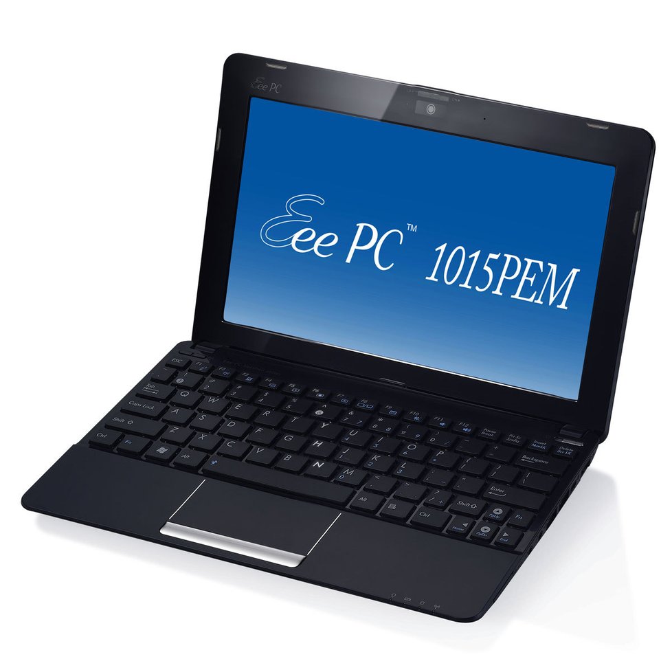 ASUS Eee PC 1015PEM: Antireflexní, tichý, ale příliš pomalý pro hraní her. Operační paměť: 1024 MB; Pevný disk: 233 GB; Cena: cca 8799 Kč