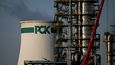 Rafinérie PCK Schwedt je závislá na ruské ropě.