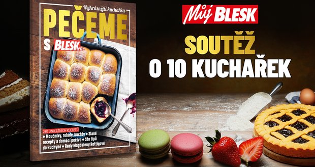 Soutěž o kuchařku Pečeme s Bleskem