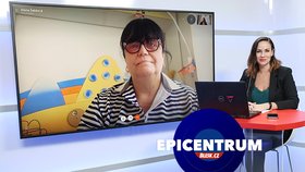 Pediatrička Alena Šebková v Epicentru 27.10.2021