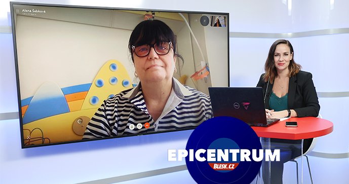 Pediatrička Alena Šebková v Epicentru 27.10.2021