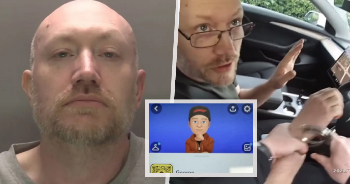 Pedofil Paul Lipscombe a jeho účet na sociální síti Snapchat