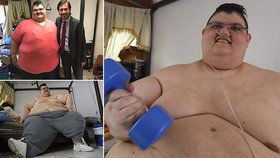 Nejtěžší člověk planety se dal na hubnutí: Shodil 170 kilo. Jak vypadá dnes? 