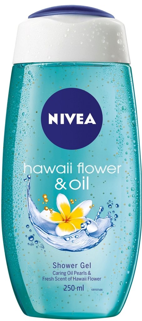 OBSAHUJE MIKROKULIČKY - Nivea Hawaiian Flower and Oil sprchový gel, 49 Kč