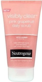 OBSAHUJE MIKROKULIČKY - Neutrogena Visibly Clear Pink Grapfruit peeling, 159 Kč