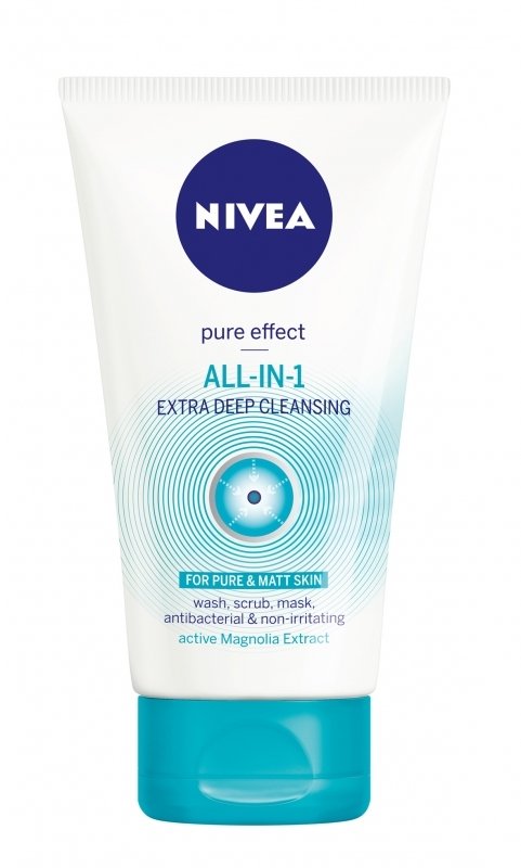 Nivea All in 1 pro extra hloubkové čištění, 110 Kč, koupíte v síti drogerií