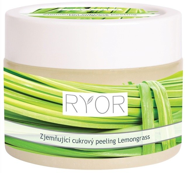 RYOR Zjemňující cukrový peeling Lemongrass, 140 Kč, koupíte na www.ryor.cz