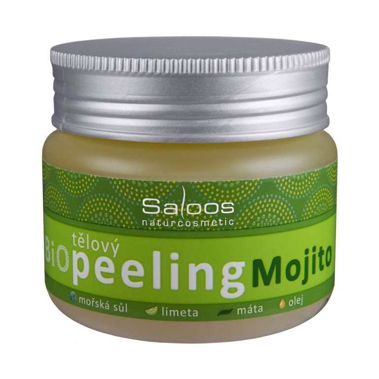 Saloos Bio Mojito tělový peeling, 128 Kč, koupíte na www.folly.cz