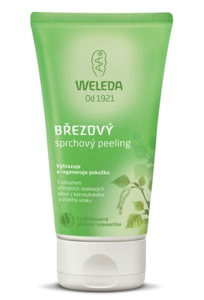 Weleda Březový peeling, 209 Kč, koupíte na www.greenwave.cz