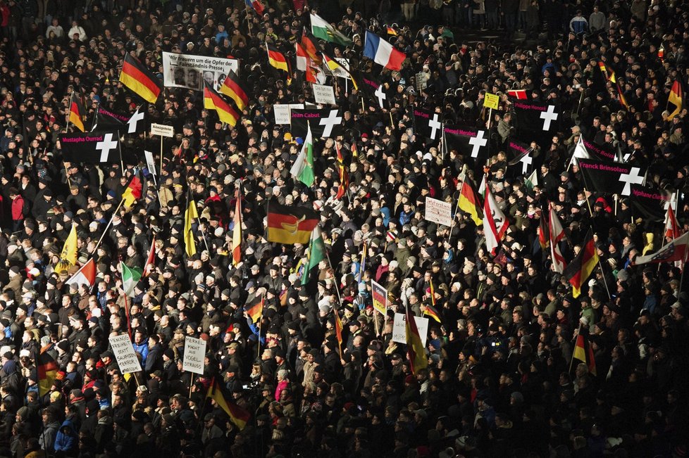 Protiislámské demonstrace německého hnutí Pegida