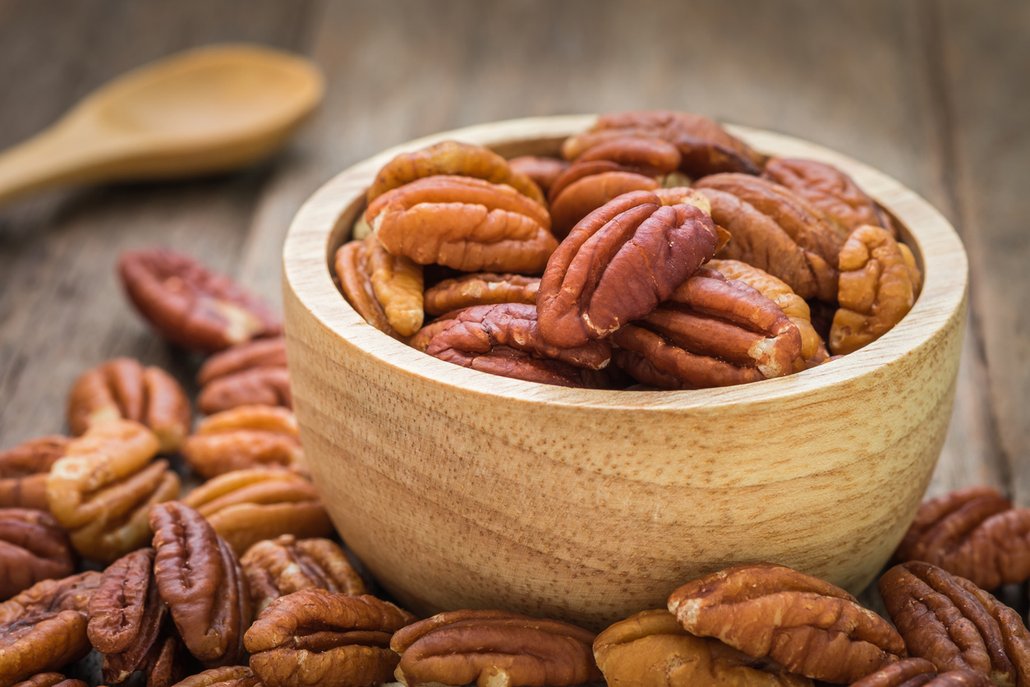 Pekanové ořechy jsou sladší a měkčí než vlašské ořechy