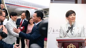 Předsedkyně Sněmovny Pekarová Adamová dorazila na Tchaj-wan