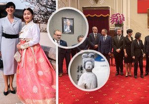 Pekarová na Tchaj-wanu přes odpor Číny: „Jste tu navzdory velkému tlaku,“ ocenila prezidentka