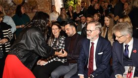 Křest knihy Pekarové Adamové s názvem Nejsem z cukru ani ze železa. (12.11.2025)