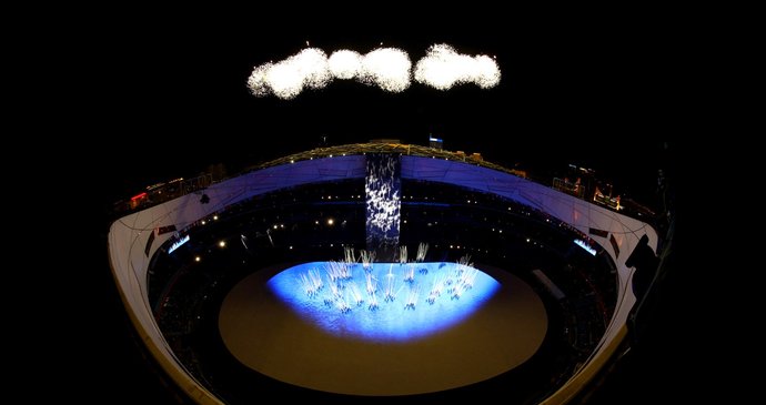 Zahájení 24. zimních olympijských her v Pekingu. (4. 2. 2022)