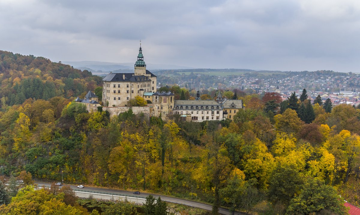 Scény s koněm se točily na zámku Frýdlant v Čechách.