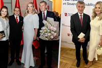 Babišovi po dlouhé době opět spolu: Monika na turecké ambasádě v šatech z inaugurace?