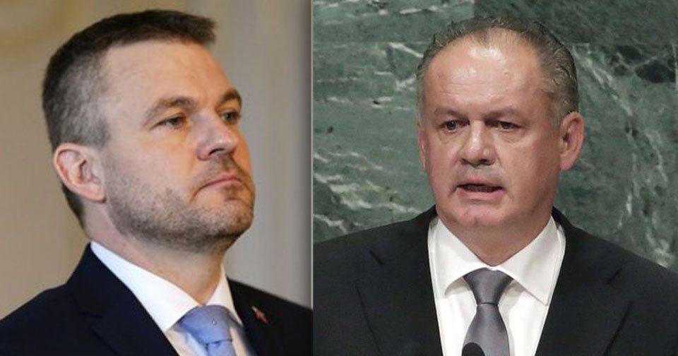 Peter Pellegrini a Andrej Kiska