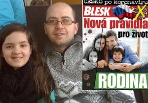 Pendler Radek J. se sám stará o neslyšící dceru : Kvůli krizi jsme bez peněz a bez pomoci!