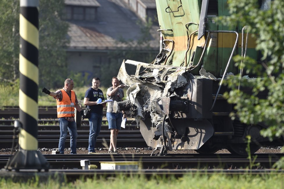 Havárie pendolina v Bohumíně (27. 6. 22)