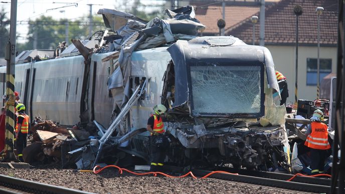 Pendolino poničené tragickou nehodou je zpět v Praze