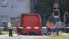 Nehodu Pendolina u Studénky způsobil pravděpodobně řidič nákladního vozidla.