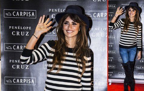 Styl podle celebrit: Penélope Cruz je hvězda i v džínech a svetru!