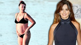 Penélope Cruz si užívá na Barbadosu: Bříško jako ozdoba k bikinám!