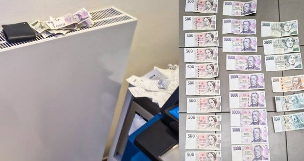 U bankomatu v Plzni se povalovalo více než 22 tisíc korun, rozházel je tam opilec (44).