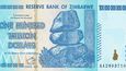 Bankovka Zimbabwe