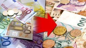 Problémy v eurozóně mají vliv i na českou měnu
