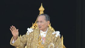 Thajský král Bhumibol Adulyadej
